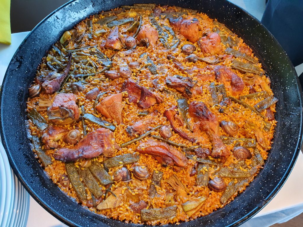 Paella de Fernando Navarro (Royal gallery, Valencia) para El Corte Inglés de Santa Cruz de Tenerife. Foto: Xavier Agulló.