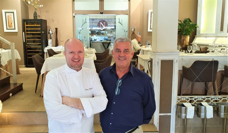 Danny y Rafael. Restaurante Nielsen. Santa Cruz de Tenerife. Tenerife. Islas Canarias. Foto: Xavier Agulló.