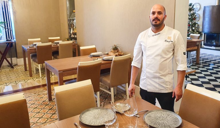 Víctor Suárez. Restaurante Haydée. La Orotava (Tenerife). Foto: Xavier Agulló.