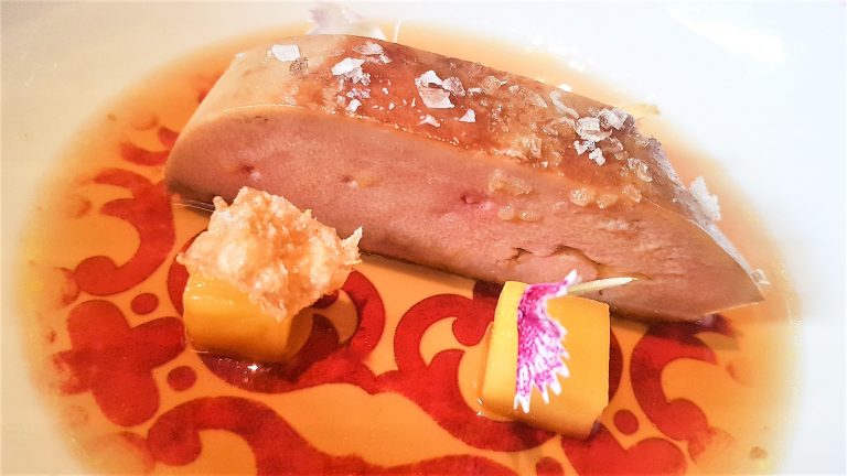 Foie gras interpretado por Mario Sandoval.