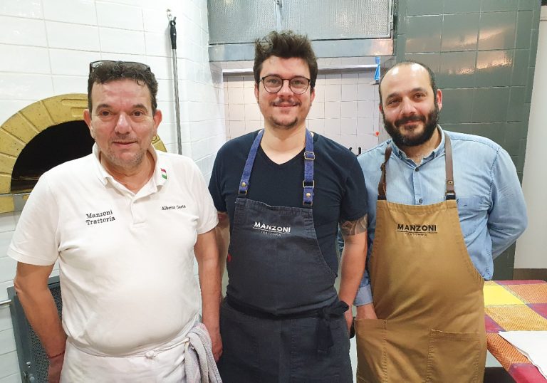 "La famiglia" Manzoni. Trattoria Manzoni. Madrid. Foto: Xavier Agulló.