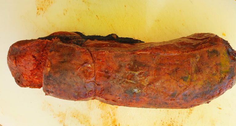 La sobrasada de siete años. Xesc Reina. Mallorca. Foto: Xavier Agulló.