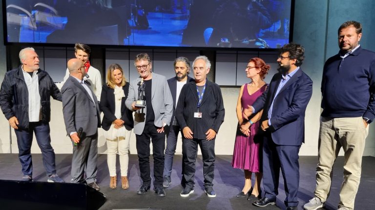 Entrega del Premio Bob Noto a Andoni Luis Aduriz. Buonissima Torino. Torino. Italia. Foto: Xavier Agulló.
