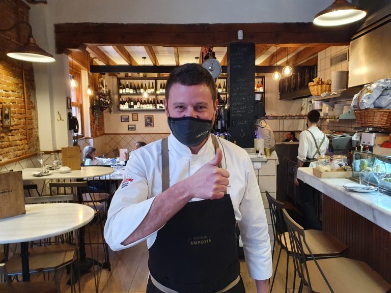 Chema Martínez. Bodega Amposta. Barcelona. Foto: Xavier Agulló.