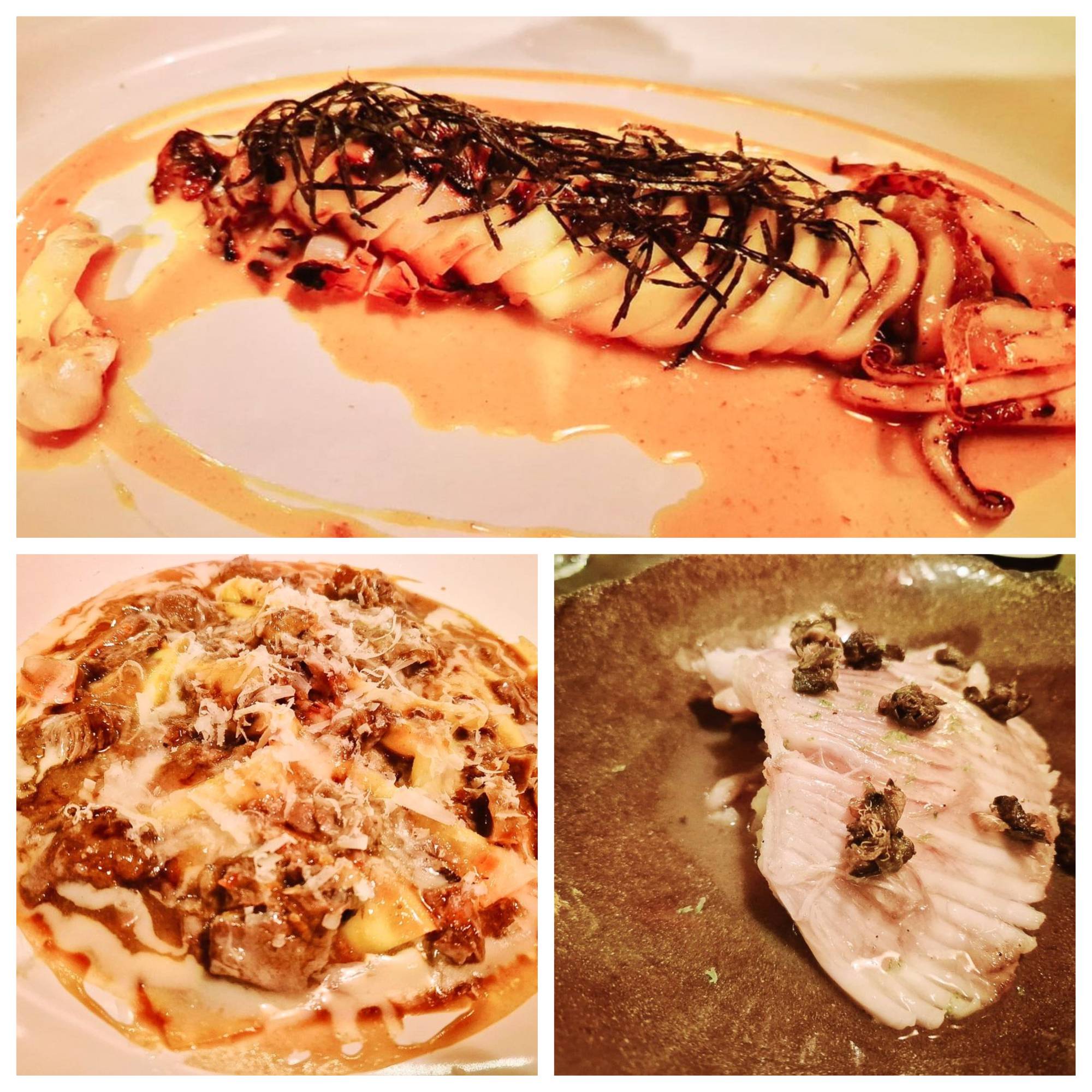 Calamar. No lasagna. Raya. Casa Natalia. Formentera. Fotos: Xavier Agulló
