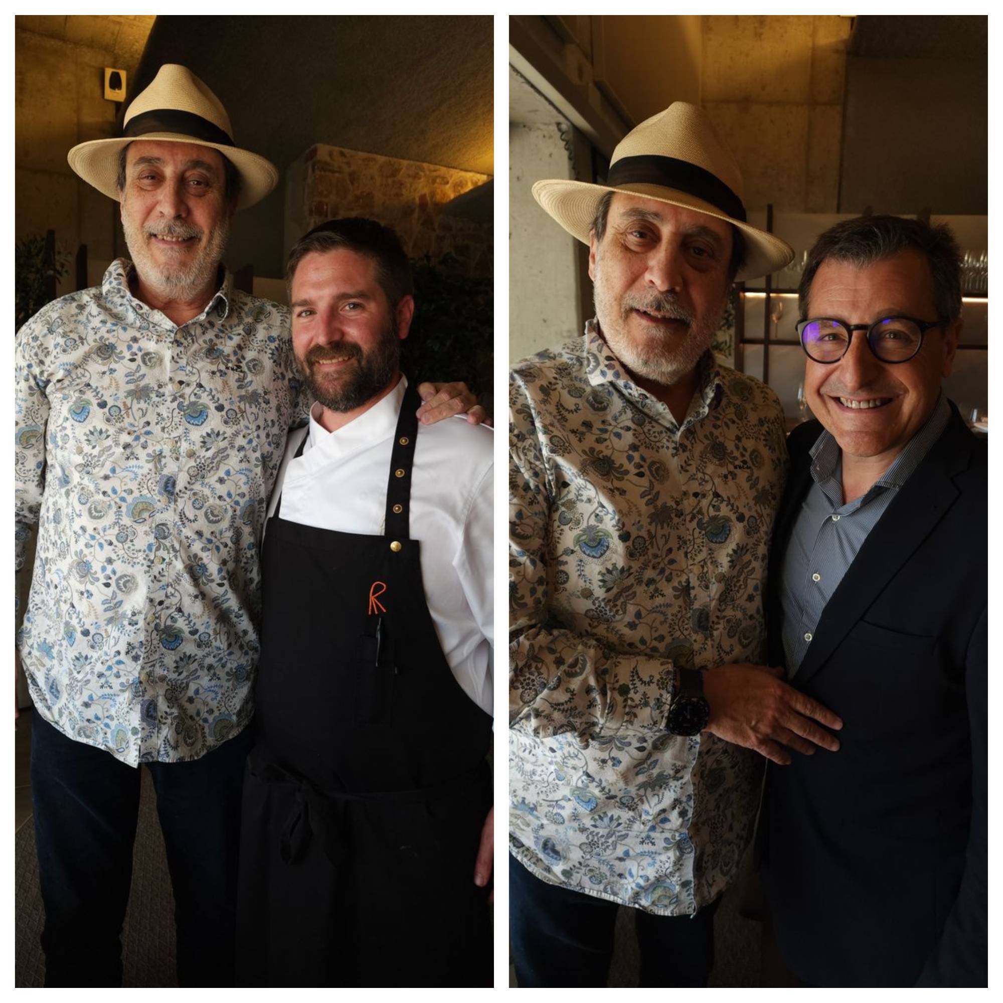Con Raúl Sillero y PPitu Roca. esperit Roca. Girona. Fotos: Gastrophoto_