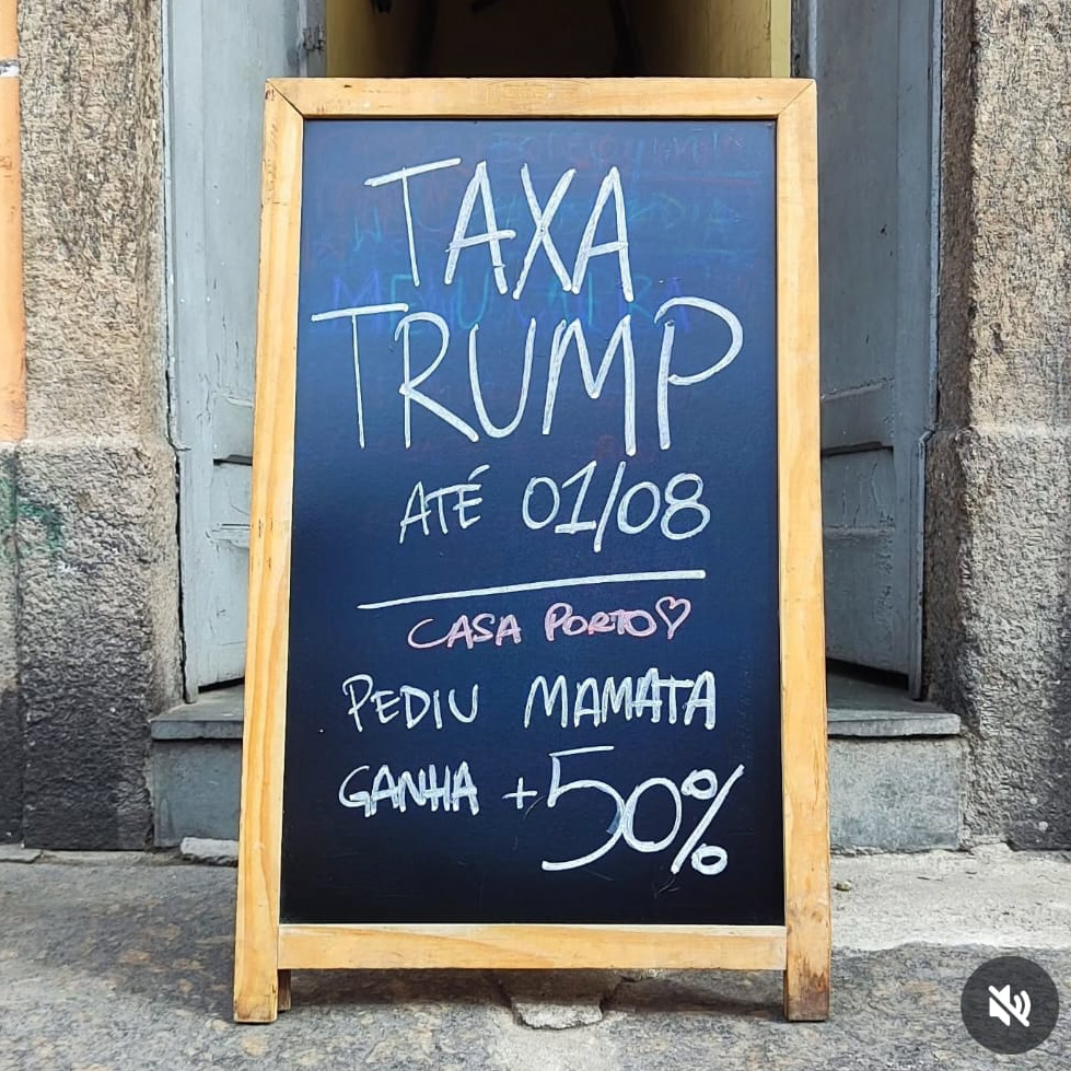 Contra taxa a Trump de Raphael Vidal.