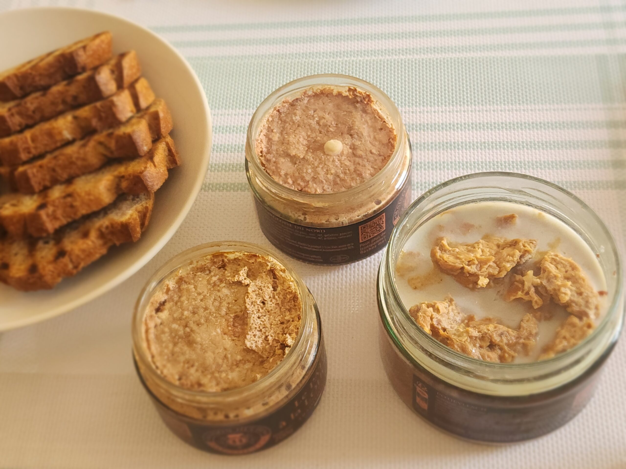 Los patés de Maison Huchin. Foto: Rosa Bernadres.